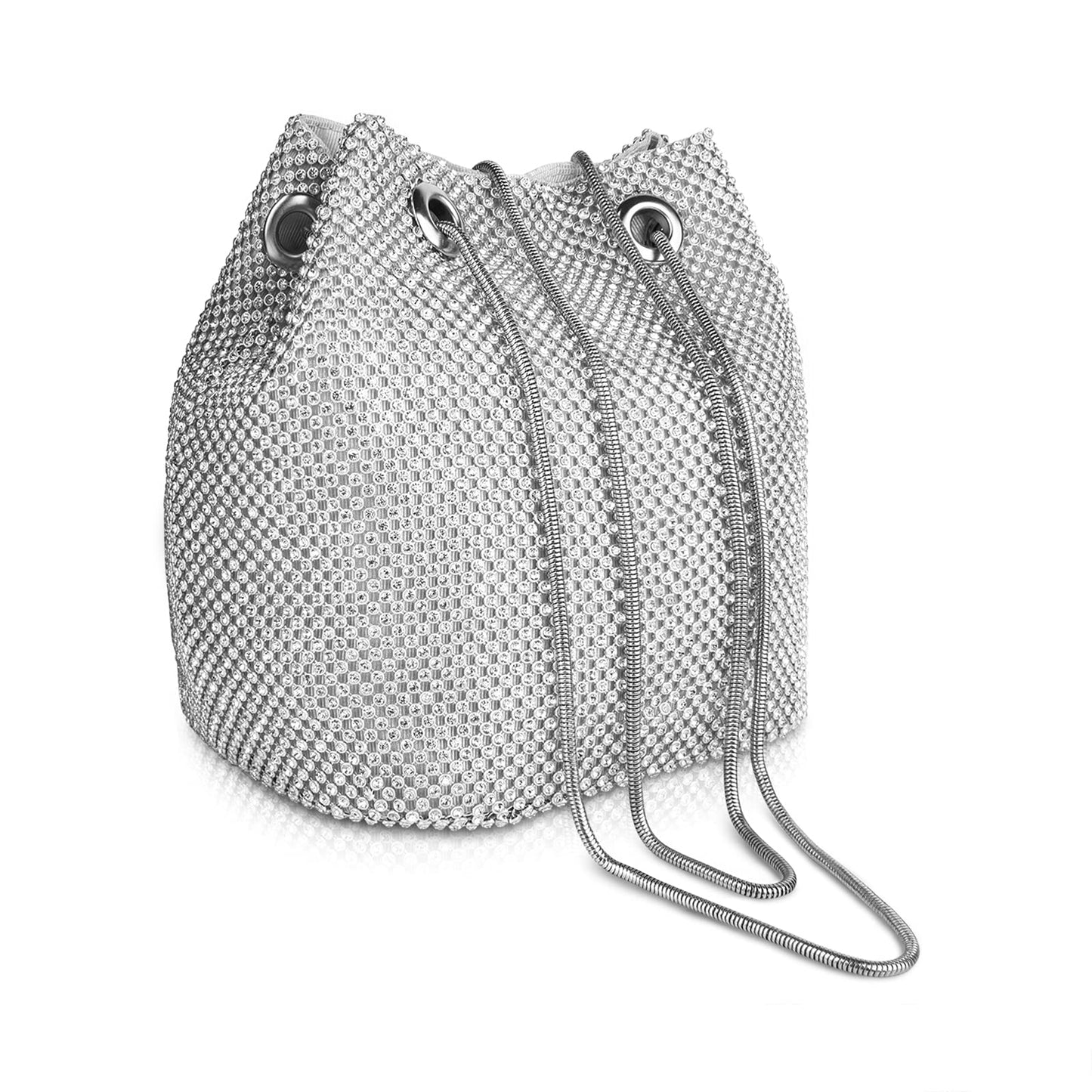 Shoulder Shinny Bucket Handbag
